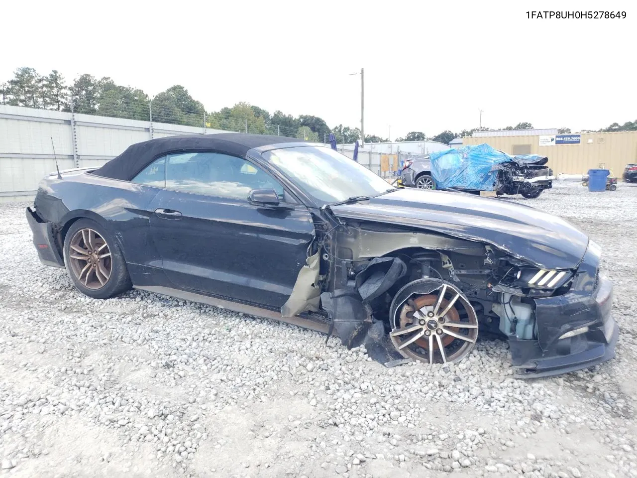 2017 Ford Mustang VIN: 1FATP8UH0H5278649 Lot: 70777044