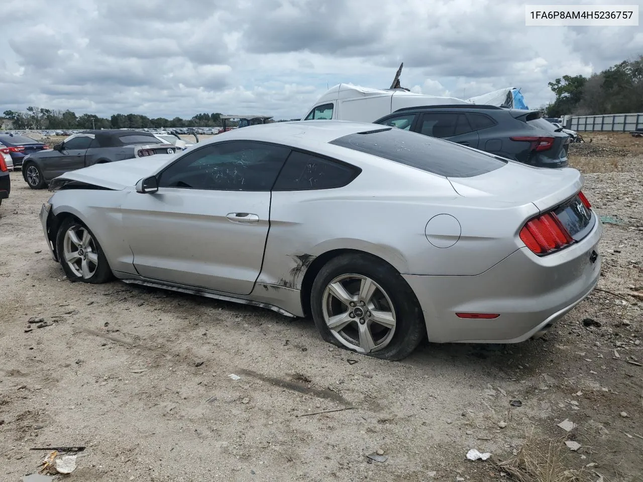 2017 Ford Mustang VIN: 1FA6P8AM4H5236757 Lot: 70798504