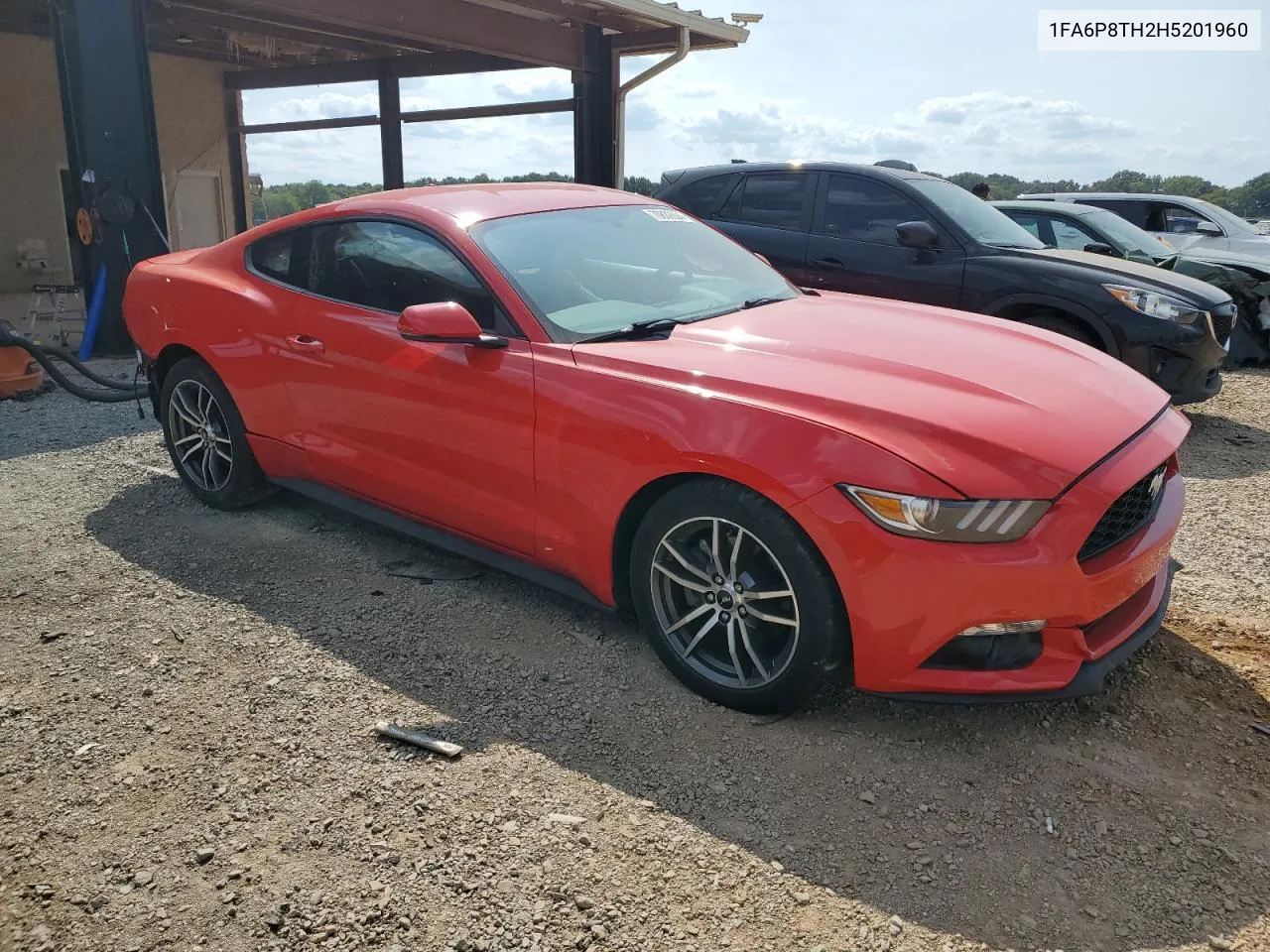 2017 Ford Mustang VIN: 1FA6P8TH2H5201960 Lot: 70832824