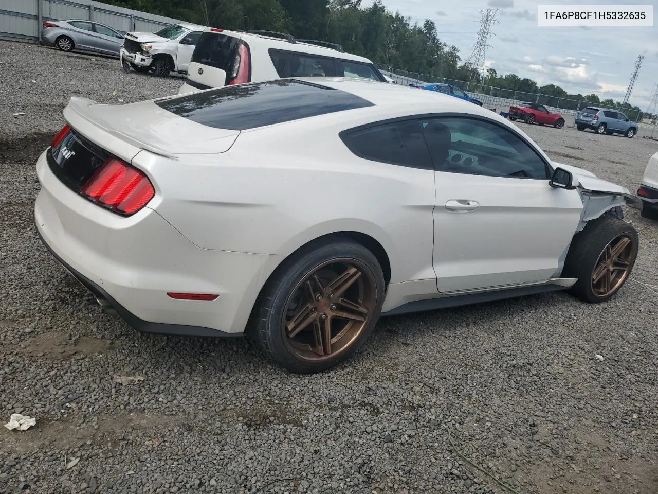 2017 Ford Mustang Gt VIN: 1FA6P8CF1H5332635 Lot: 70862334