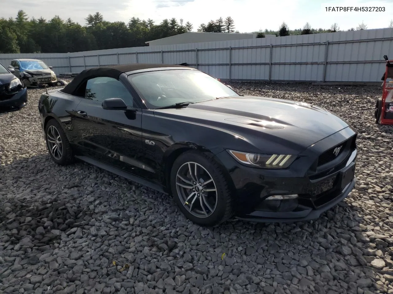 2017 Ford Mustang Gt VIN: 1FATP8FF4H5327203 Lot: 70967674