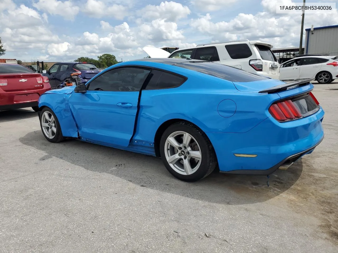 2017 Ford Mustang Gt VIN: 1FA6P8CF8H5340036 Lot: 71240684