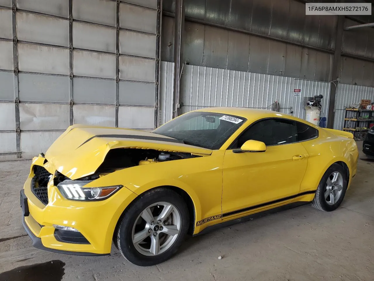 2017 Ford Mustang VIN: 1FA6P8AMXH5272176 Lot: 71398284