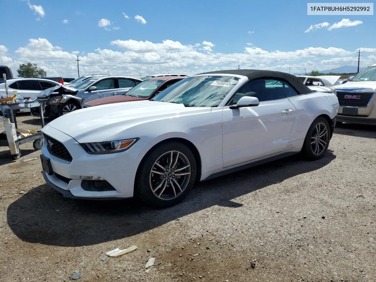 2017 Ford Mustang VIN: 1FATP8UH6H5292992 Lot: 71450014