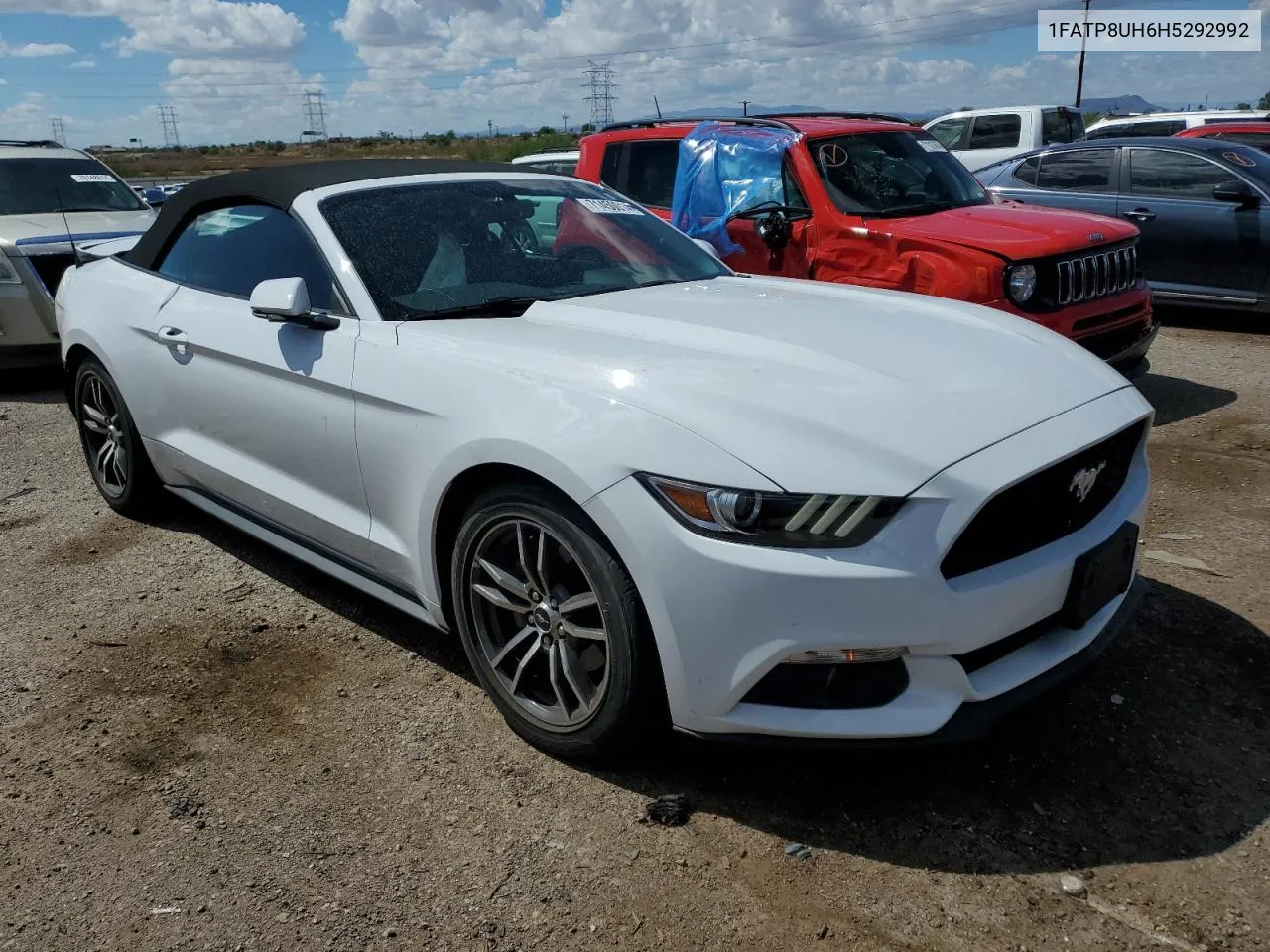 2017 Ford Mustang VIN: 1FATP8UH6H5292992 Lot: 71450014