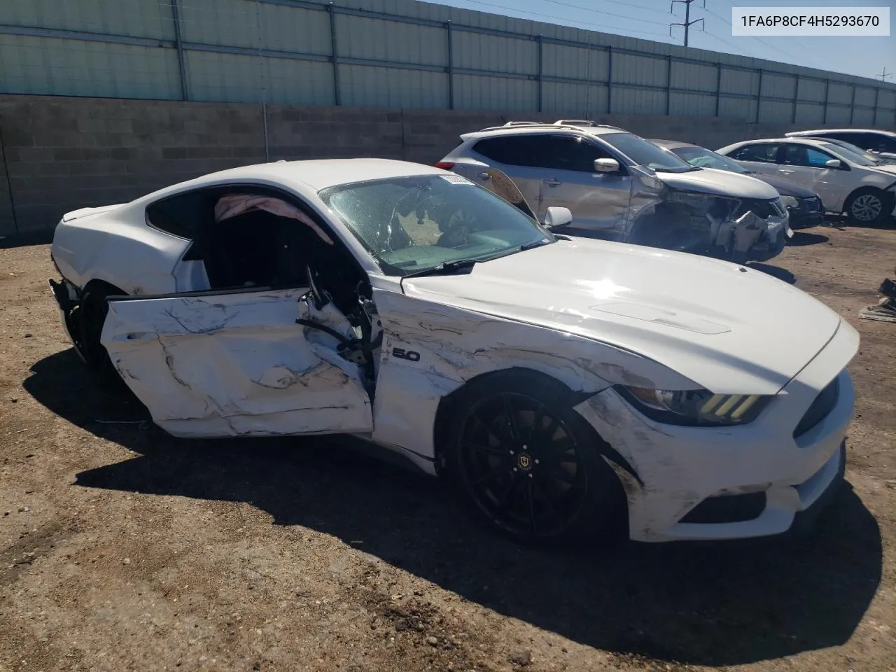 2017 Ford Mustang Gt VIN: 1FA6P8CF4H5293670 Lot: 71654614