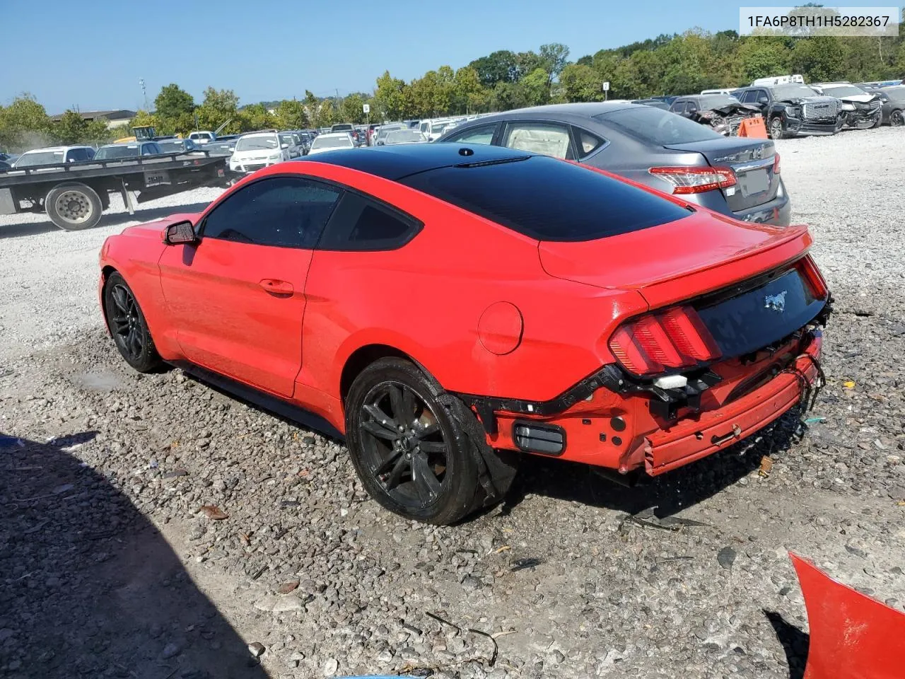 2017 Ford Mustang VIN: 1FA6P8TH1H5282367 Lot: 71668174