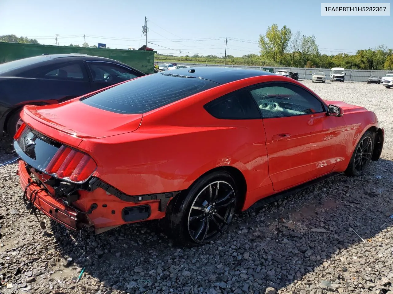 2017 Ford Mustang VIN: 1FA6P8TH1H5282367 Lot: 71668174