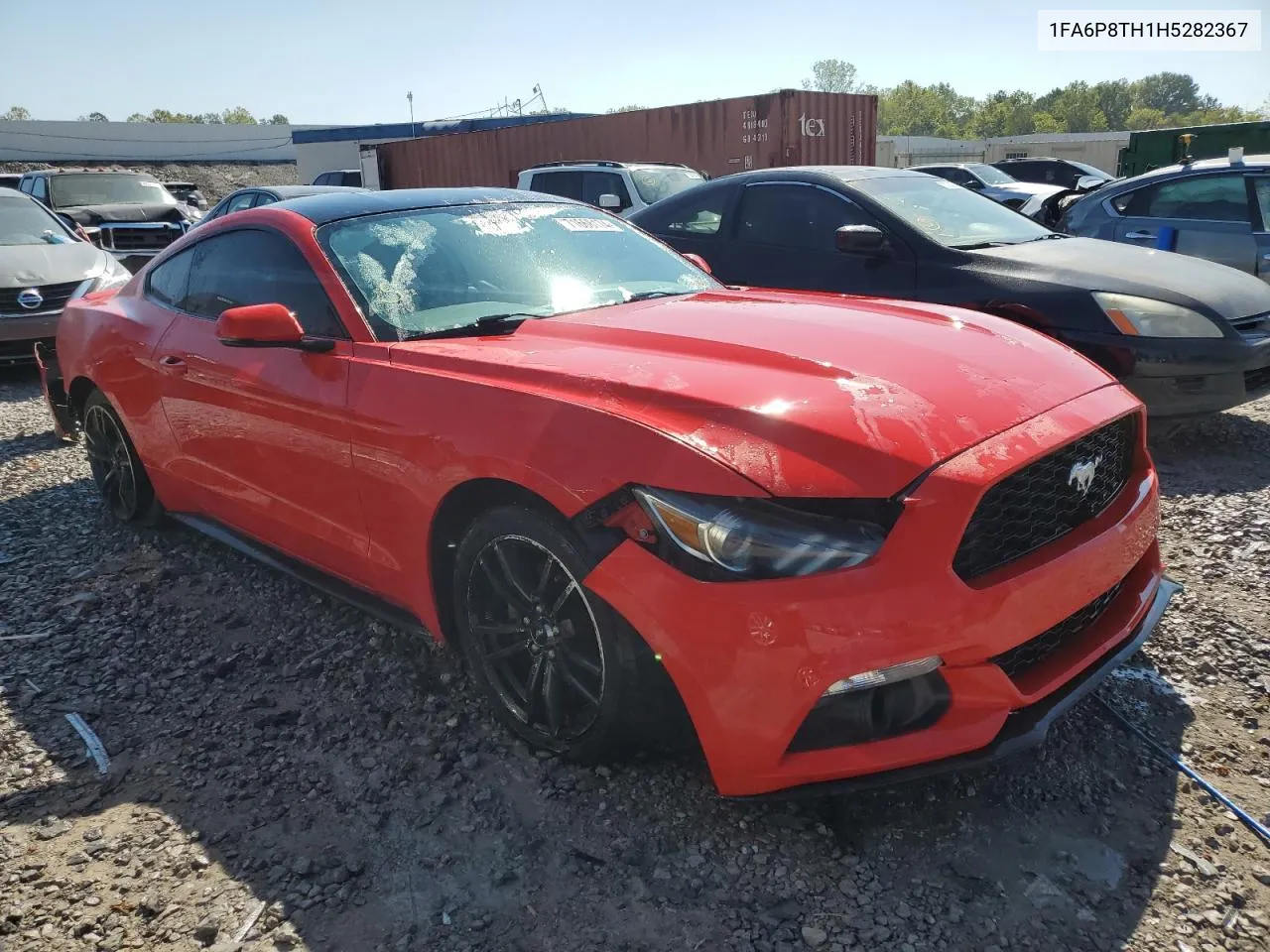 2017 Ford Mustang VIN: 1FA6P8TH1H5282367 Lot: 71668174