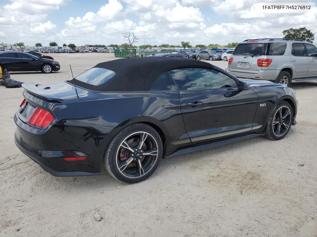 2017 Ford Mustang Gt VIN: 1FATP8FF7H5276912 Lot: 71766994