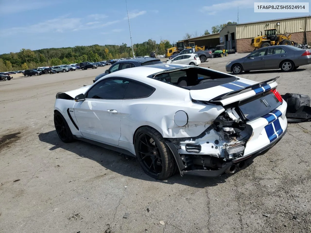 2017 Ford Mustang Shelby Gt350 VIN: 1FA6P8JZ5H5524914 Lot: 71957604