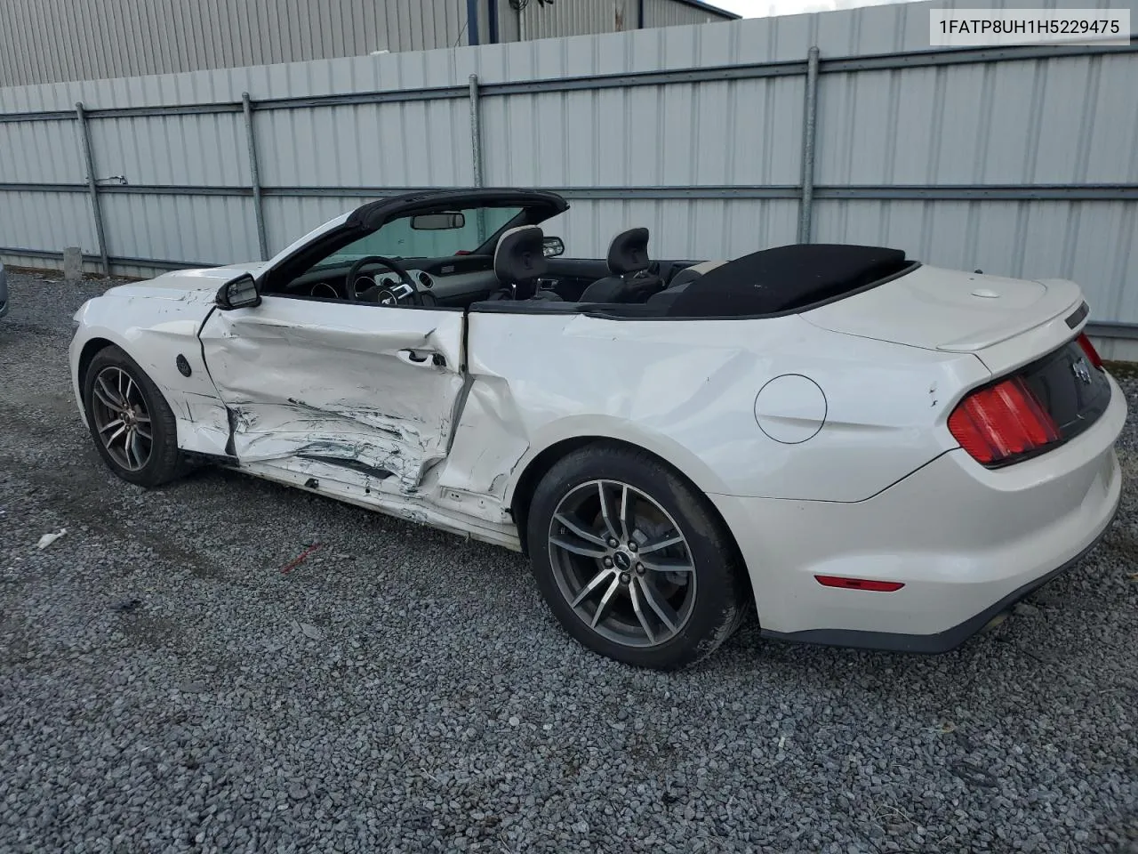 1FATP8UH1H5229475 2017 Ford Mustang