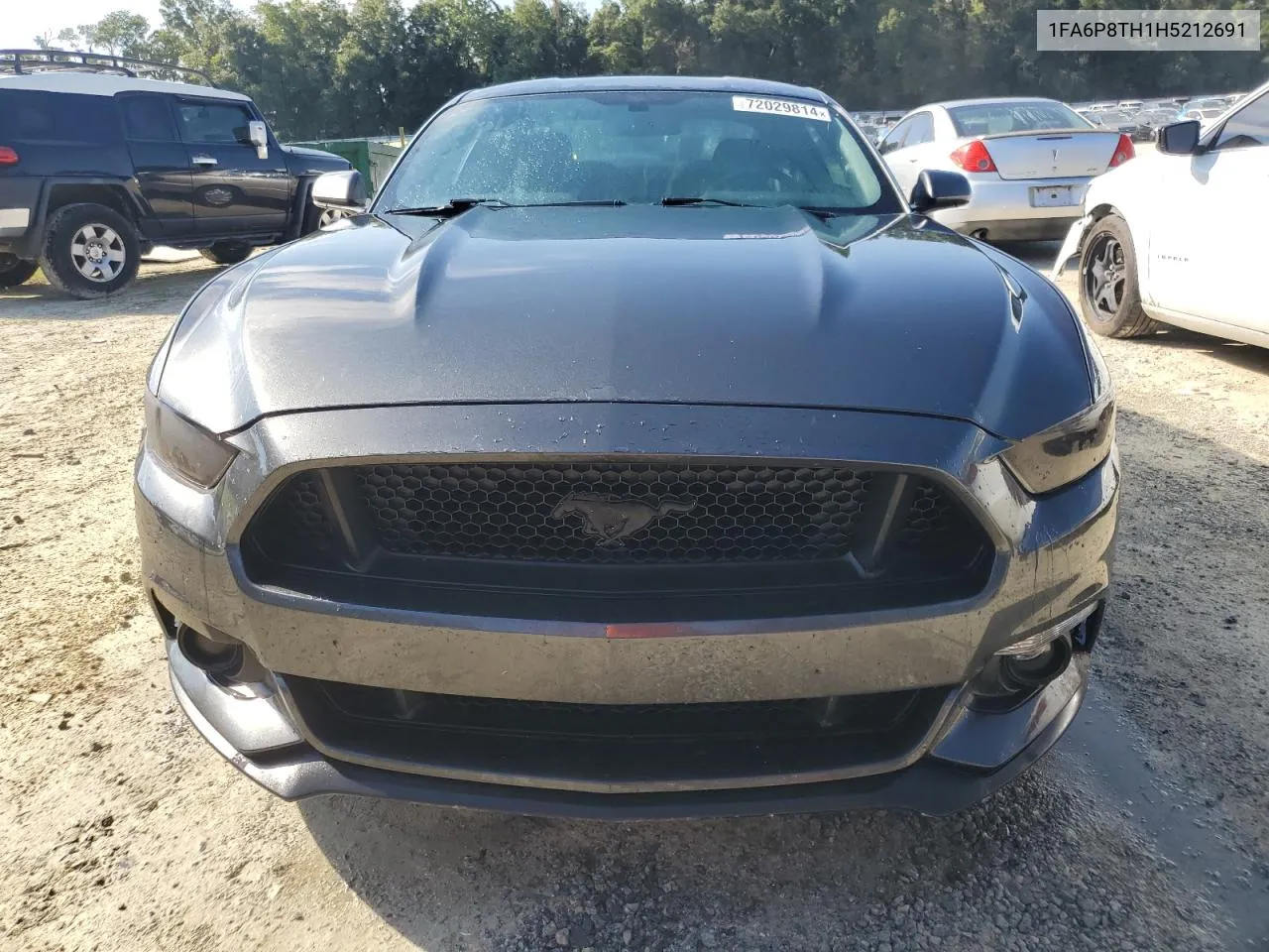 2017 Ford Mustang VIN: 1FA6P8TH1H5212691 Lot: 72029814