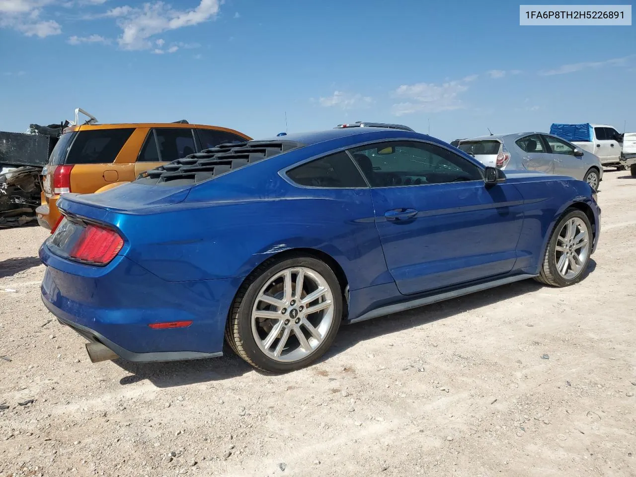 2017 Ford Mustang VIN: 1FA6P8TH2H5226891 Lot: 72196904