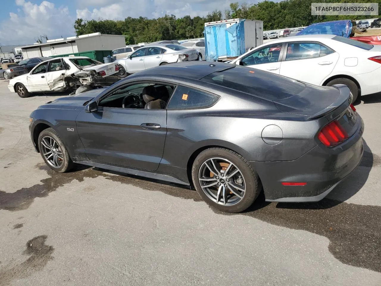 2017 Ford Mustang Gt VIN: 1FA6P8CF6H5323266 Lot: 72233694