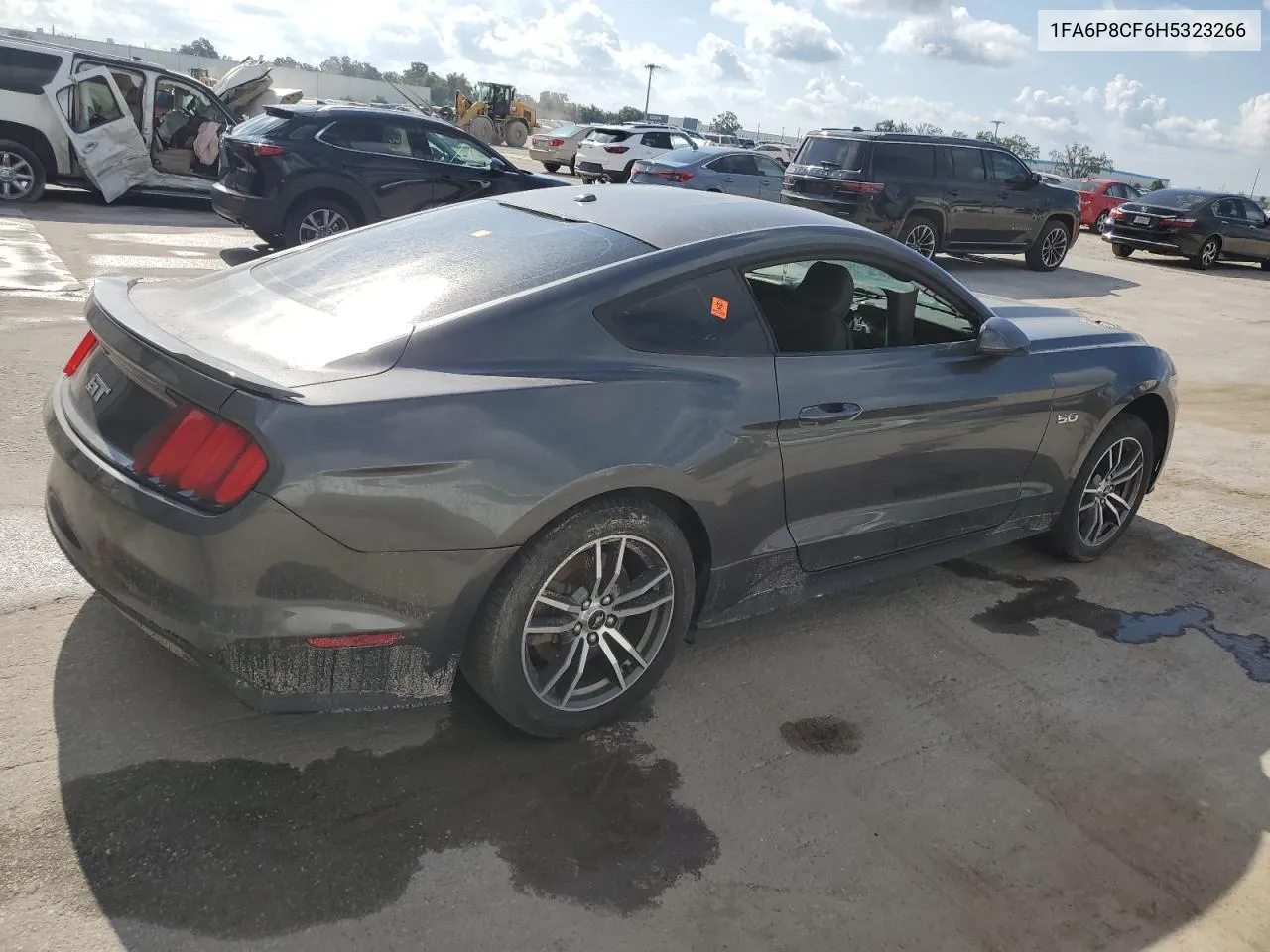 2017 Ford Mustang Gt VIN: 1FA6P8CF6H5323266 Lot: 72233694