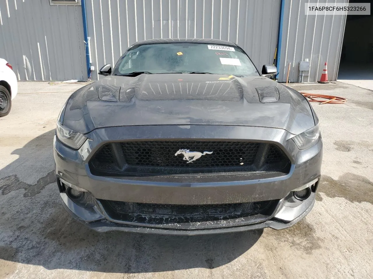 2017 Ford Mustang Gt VIN: 1FA6P8CF6H5323266 Lot: 72233694