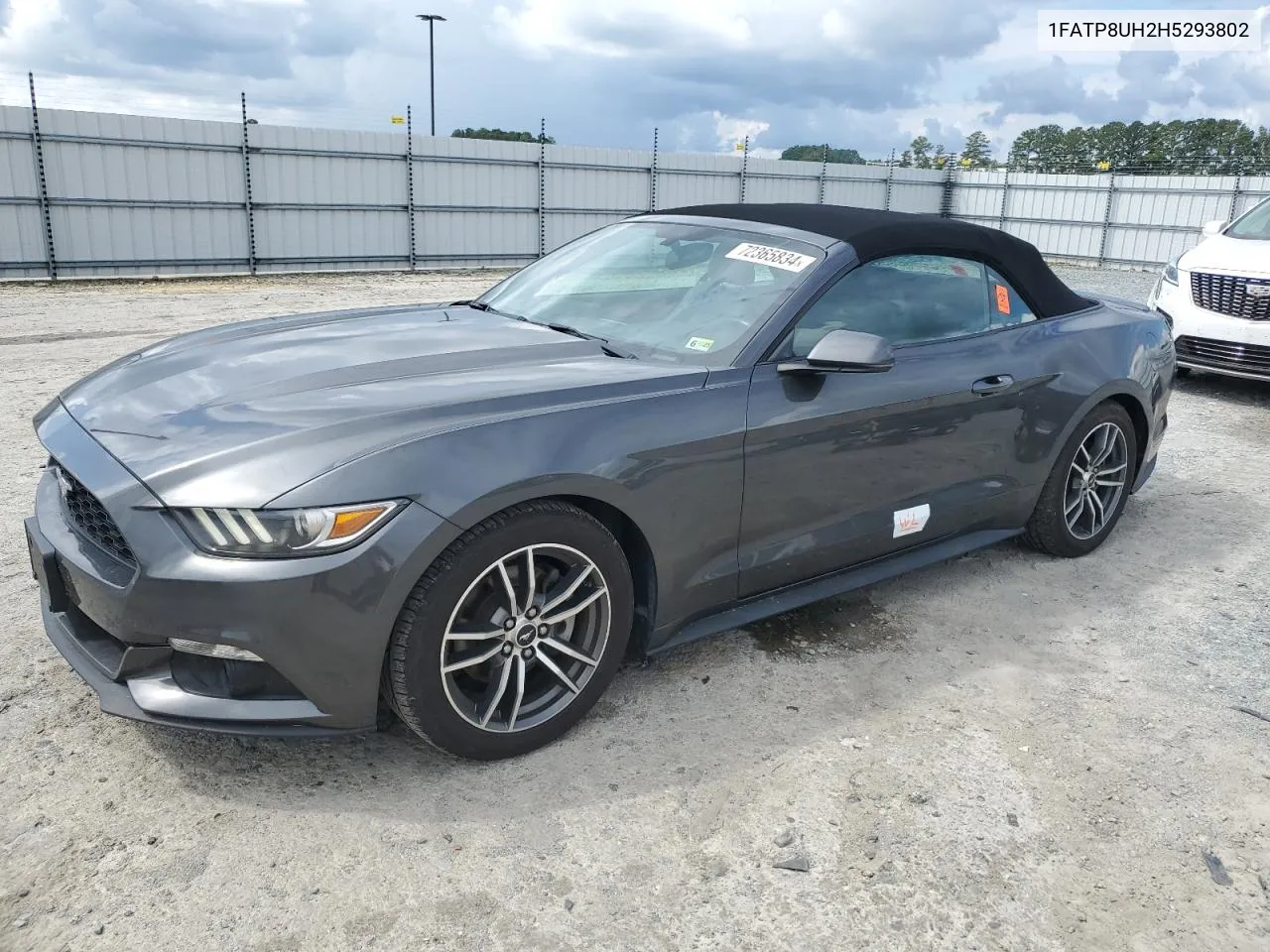 2017 Ford Mustang VIN: 1FATP8UH2H5293802 Lot: 72365834