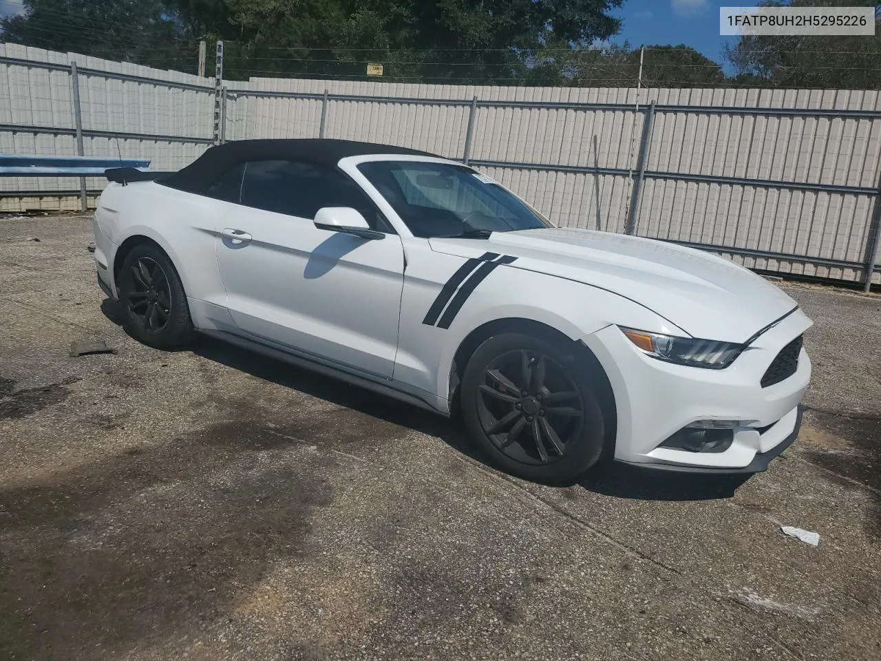 2017 Ford Mustang VIN: 1FATP8UH2H5295226 Lot: 72371714