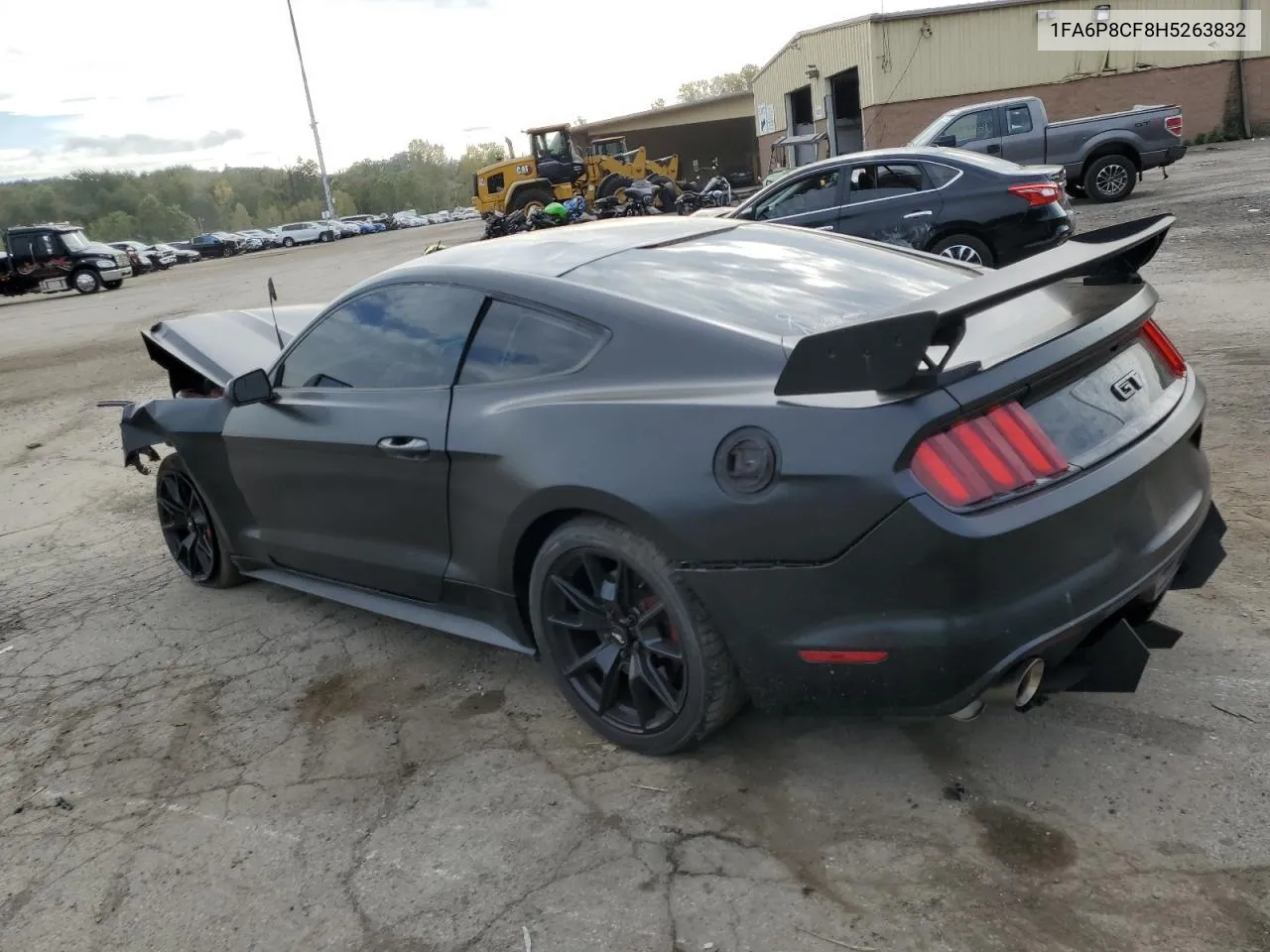 1FA6P8CF8H5263832 2017 Ford Mustang Gt