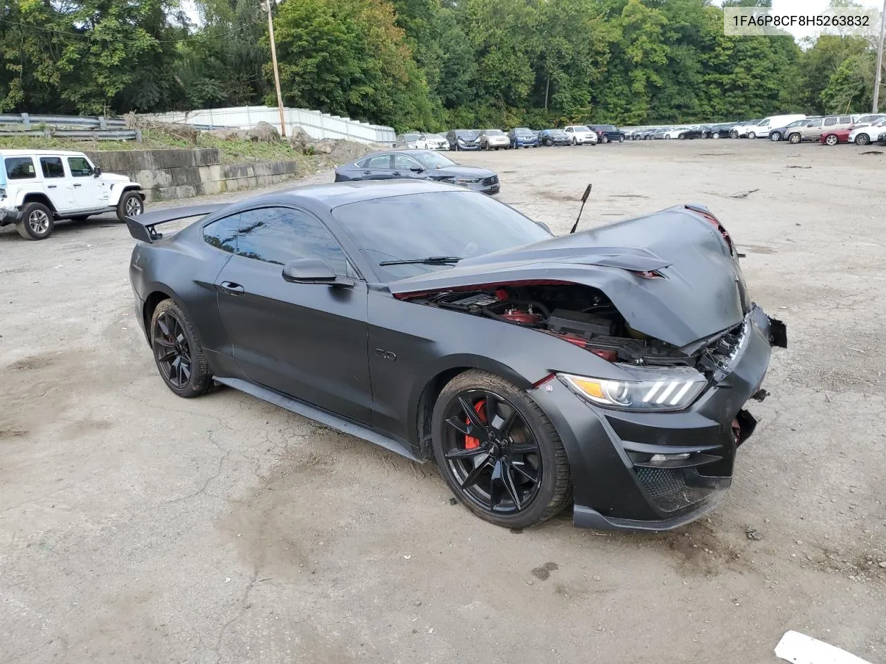 2017 Ford Mustang Gt VIN: 1FA6P8CF8H5263832 Lot: 72452864