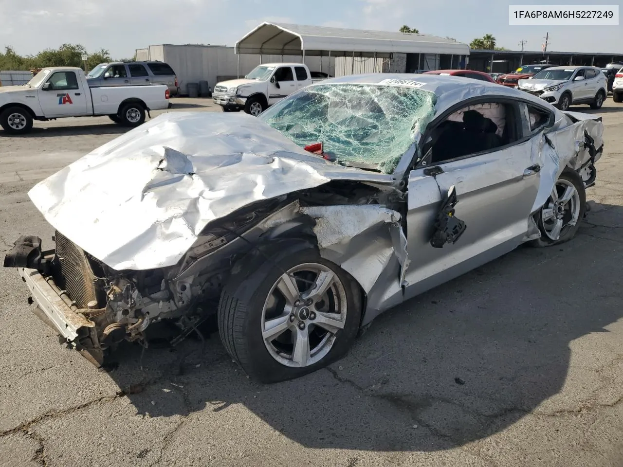 2017 Ford Mustang VIN: 1FA6P8AM6H5227249 Lot: 72466114