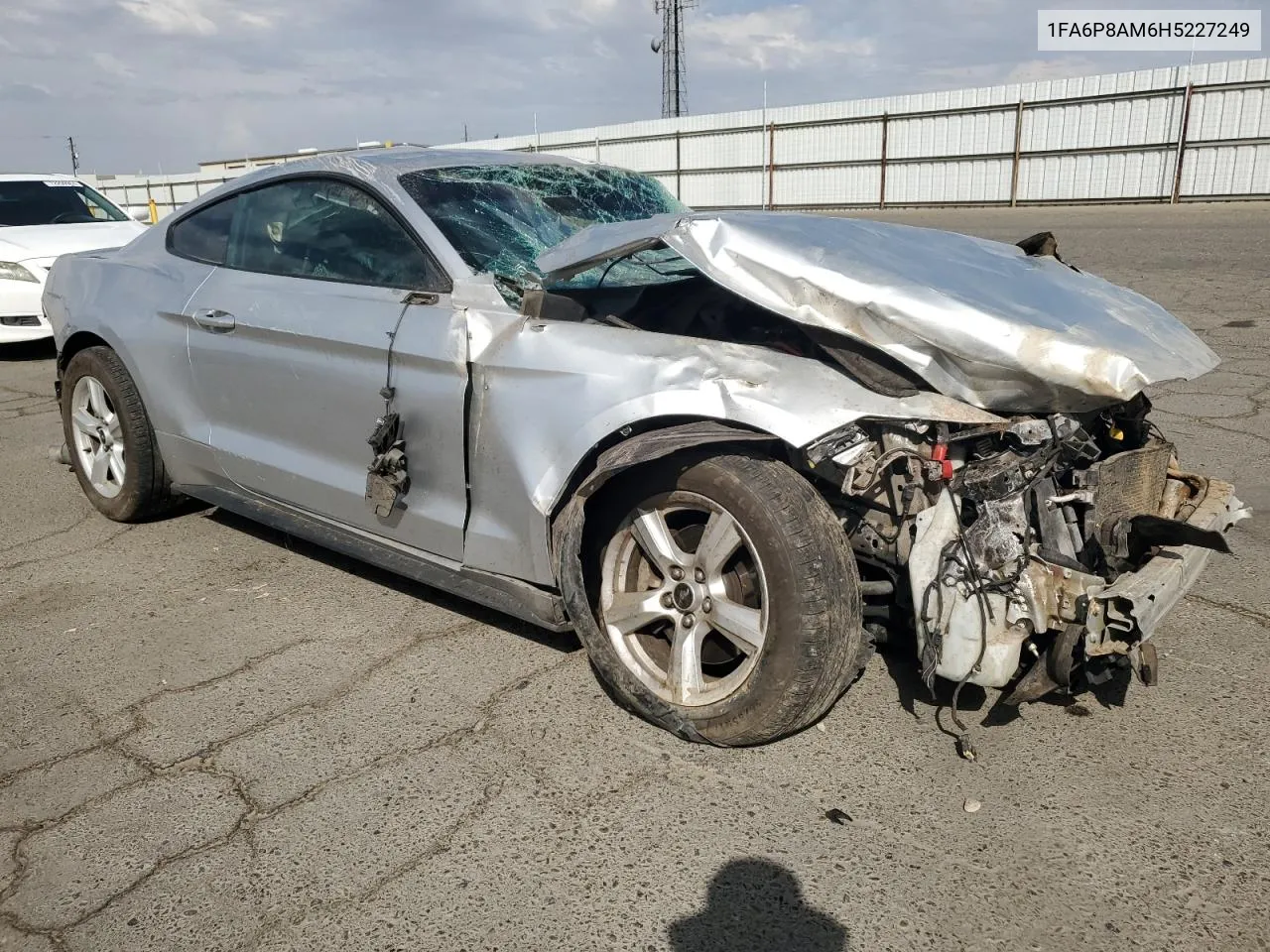 2017 Ford Mustang VIN: 1FA6P8AM6H5227249 Lot: 72466114