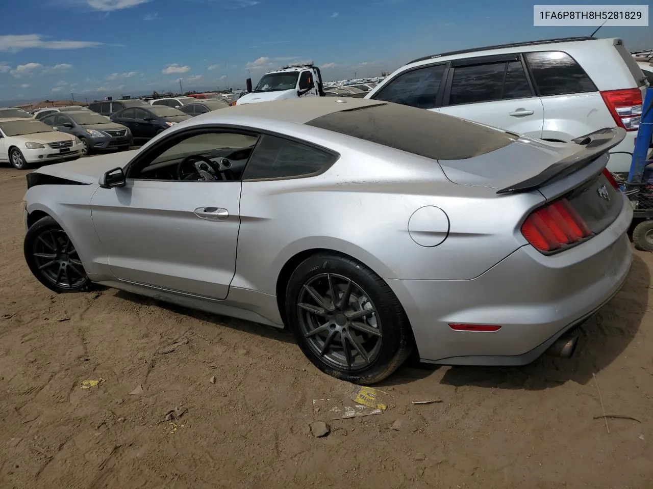 2017 Ford Mustang VIN: 1FA6P8TH8H5281829 Lot: 72471324