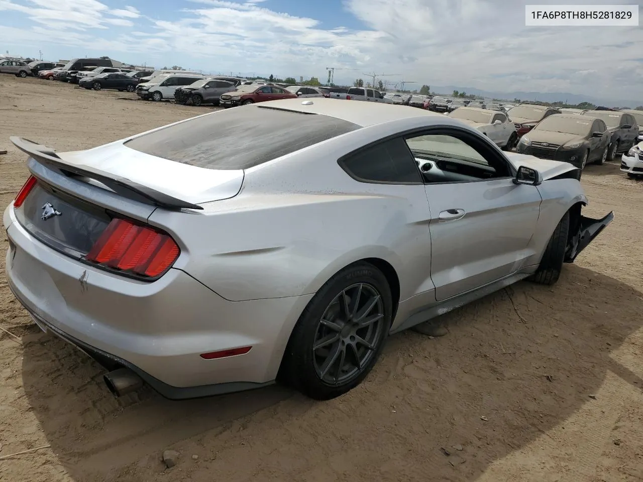 2017 Ford Mustang VIN: 1FA6P8TH8H5281829 Lot: 72471324