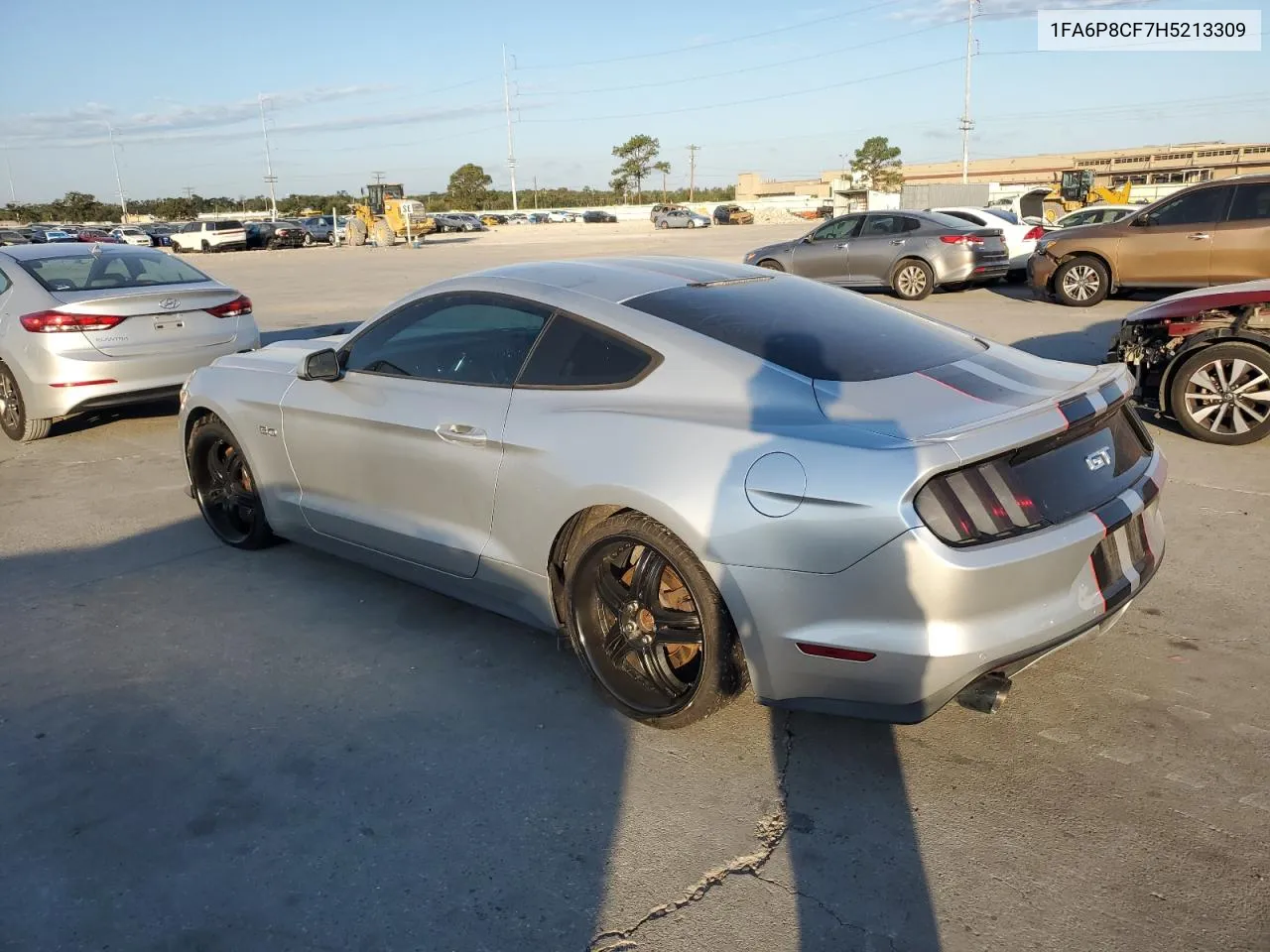 2017 Ford Mustang Gt VIN: 1FA6P8CF7H5213309 Lot: 72564434