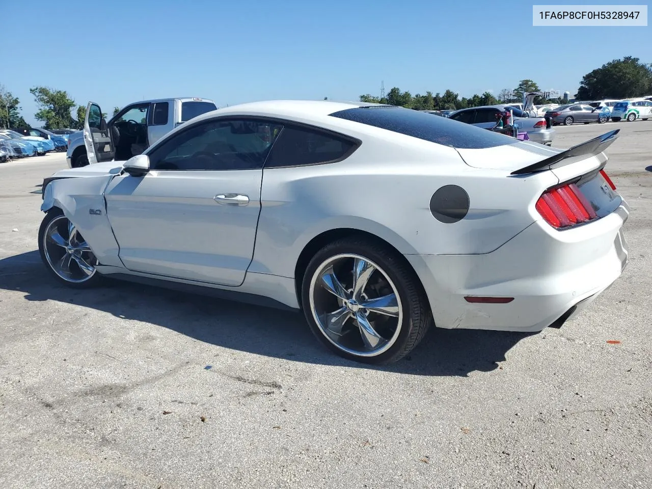 2017 Ford Mustang Gt VIN: 1FA6P8CF0H5328947 Lot: 72756204