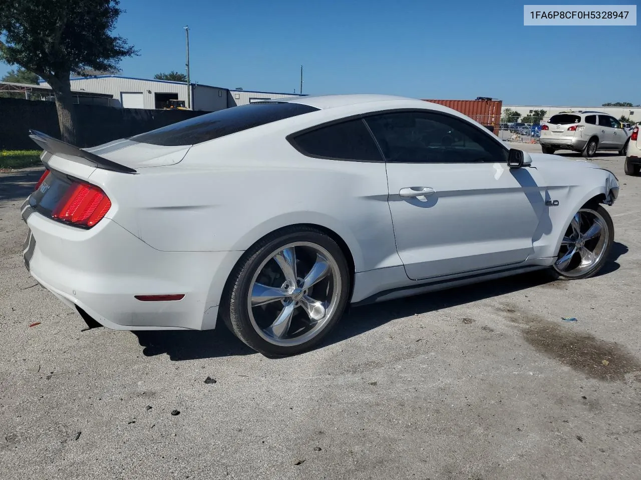 2017 Ford Mustang Gt VIN: 1FA6P8CF0H5328947 Lot: 72756204