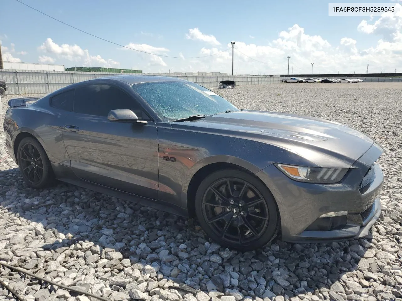 2017 Ford Mustang Gt VIN: 1FA6P8CF3H5289545 Lot: 72767774