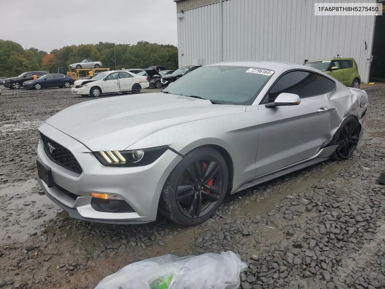 2017 Ford Mustang VIN: 1FA6P8TH8H5275450 Lot: 72796164