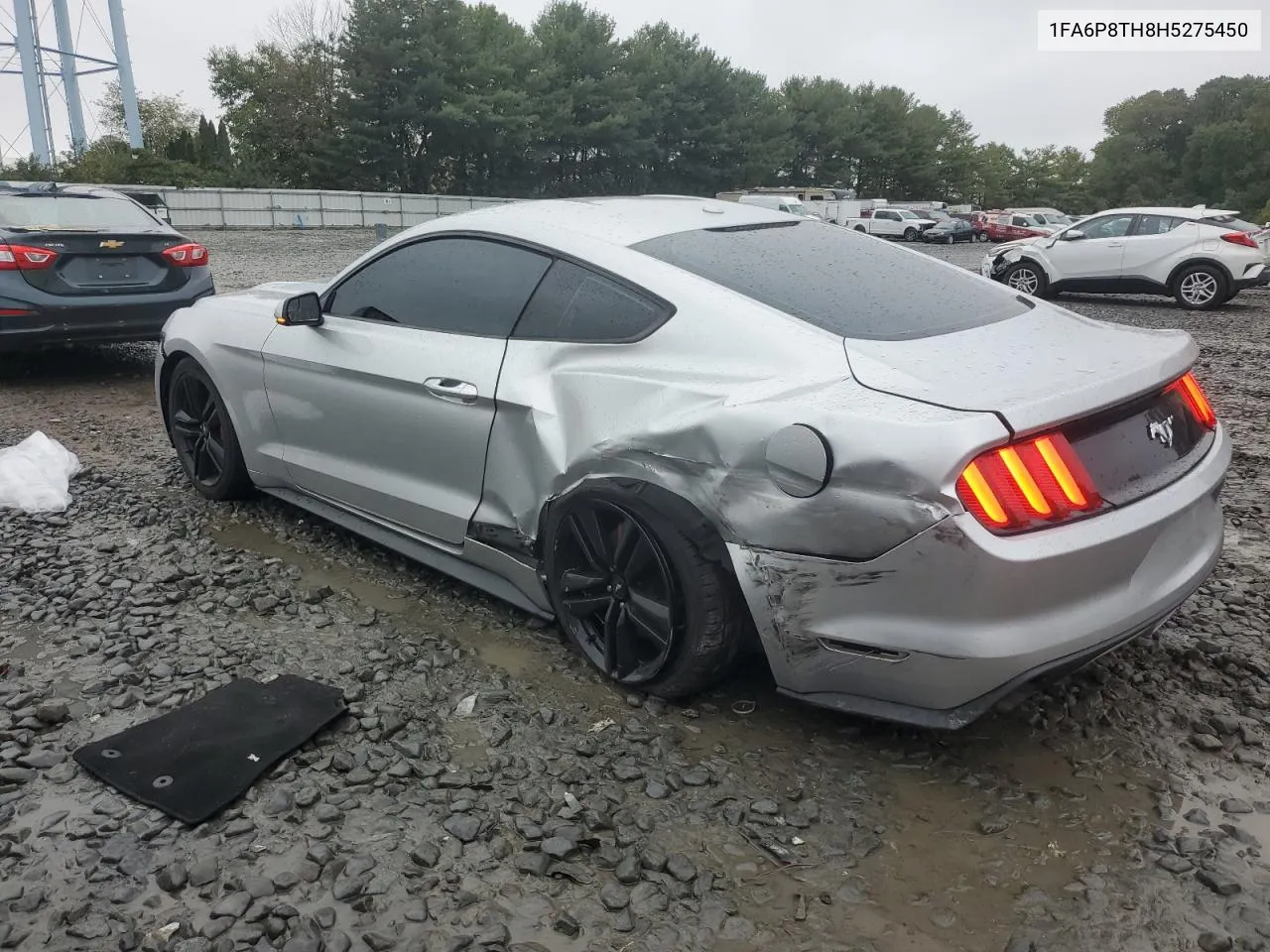 2017 Ford Mustang VIN: 1FA6P8TH8H5275450 Lot: 72796164