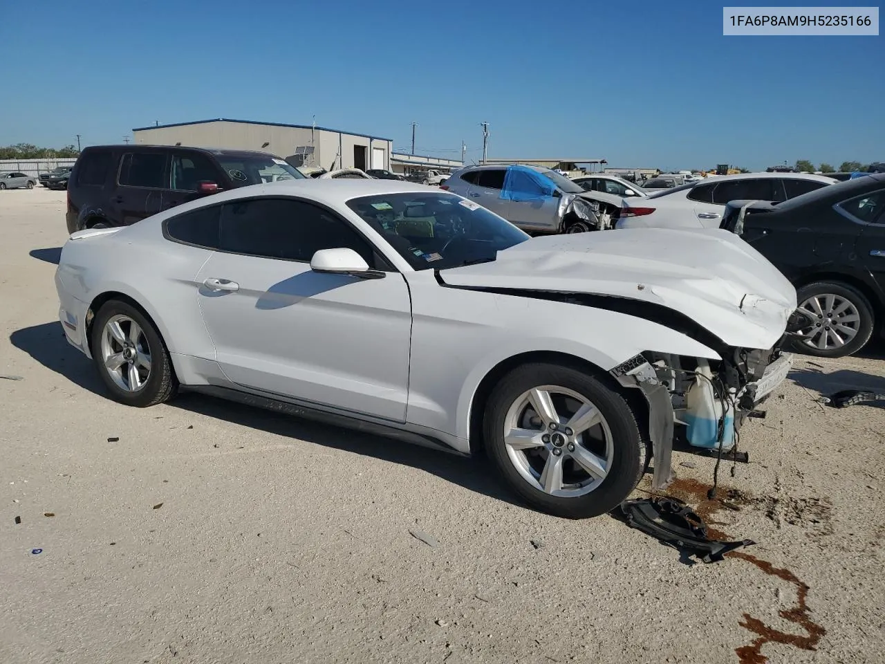 2017 Ford Mustang VIN: 1FA6P8AM9H5235166 Lot: 72844664