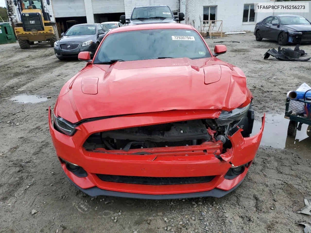 2017 Ford Mustang Gt VIN: 1FA6P8CF7H5256273 Lot: 72930794