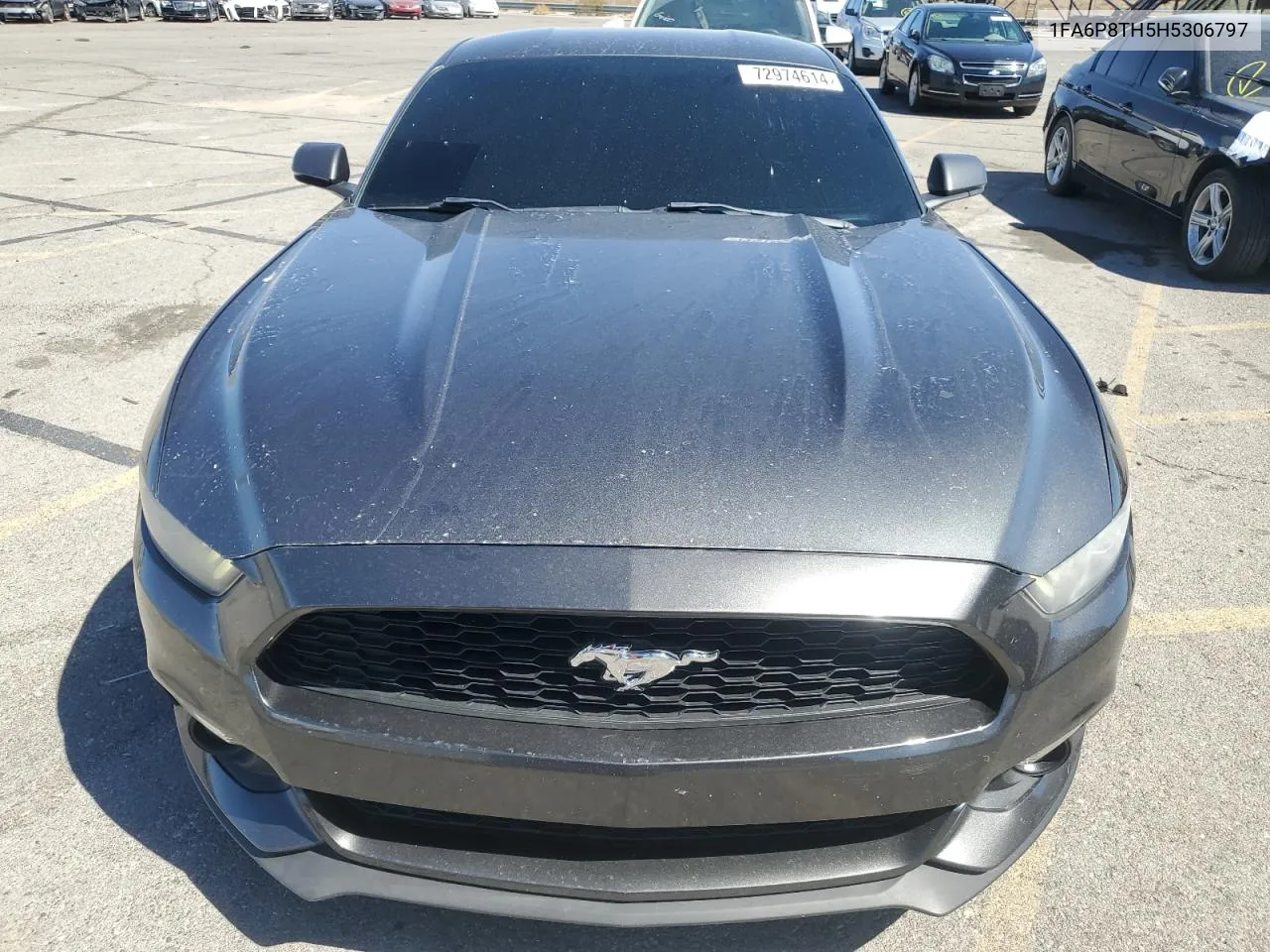 2017 Ford Mustang VIN: 1FA6P8TH5H5306797 Lot: 72974614