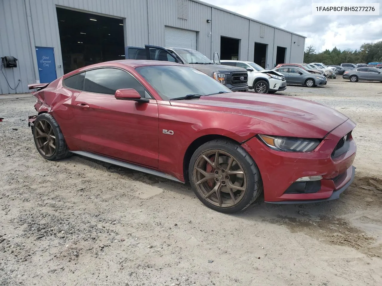 2017 Ford Mustang Gt VIN: 1FA6P8CF8H5277276 Lot: 72992254