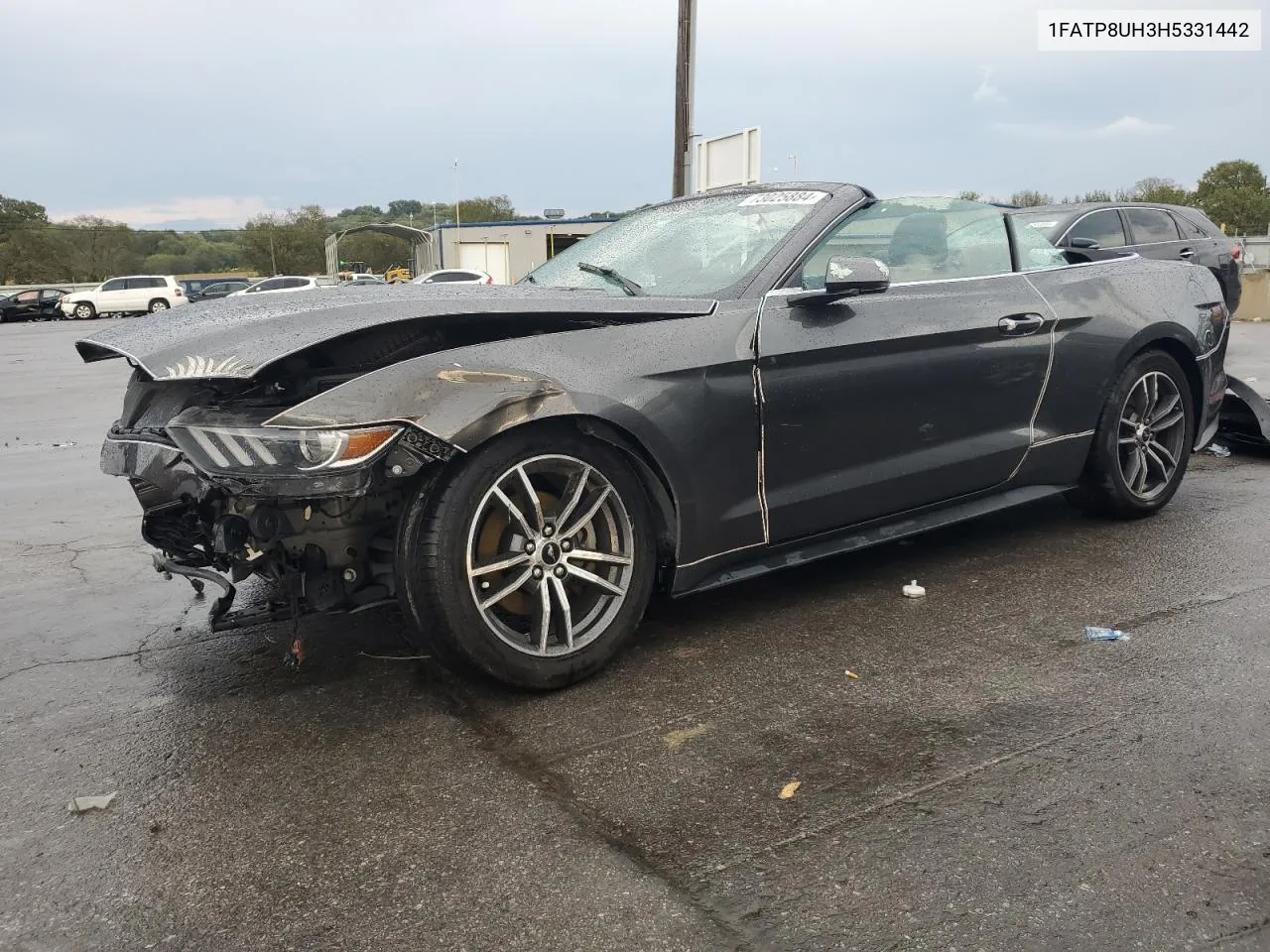 2017 Ford Mustang VIN: 1FATP8UH3H5331442 Lot: 73025884