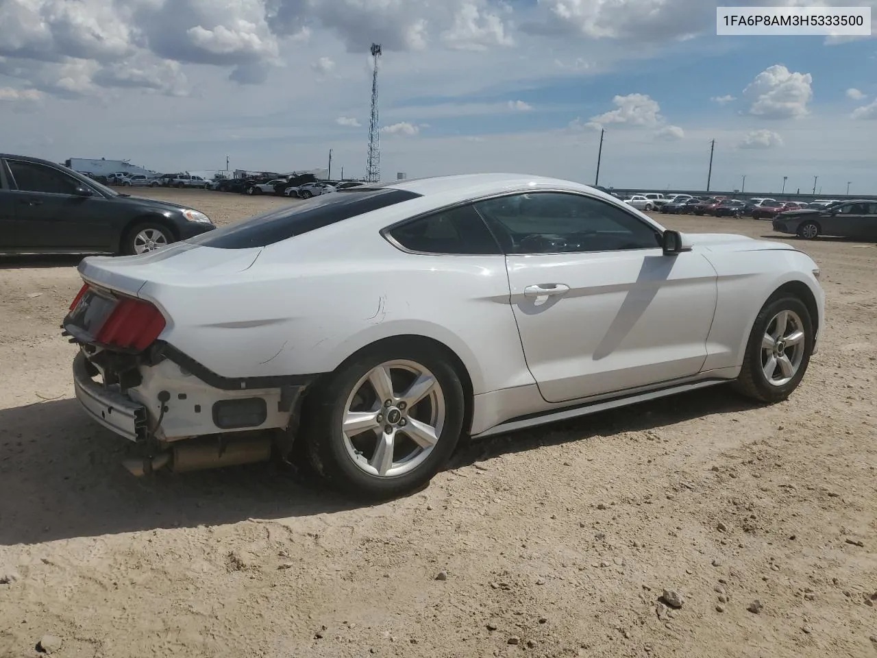 2017 Ford Mustang VIN: 1FA6P8AM3H5333500 Lot: 73034504