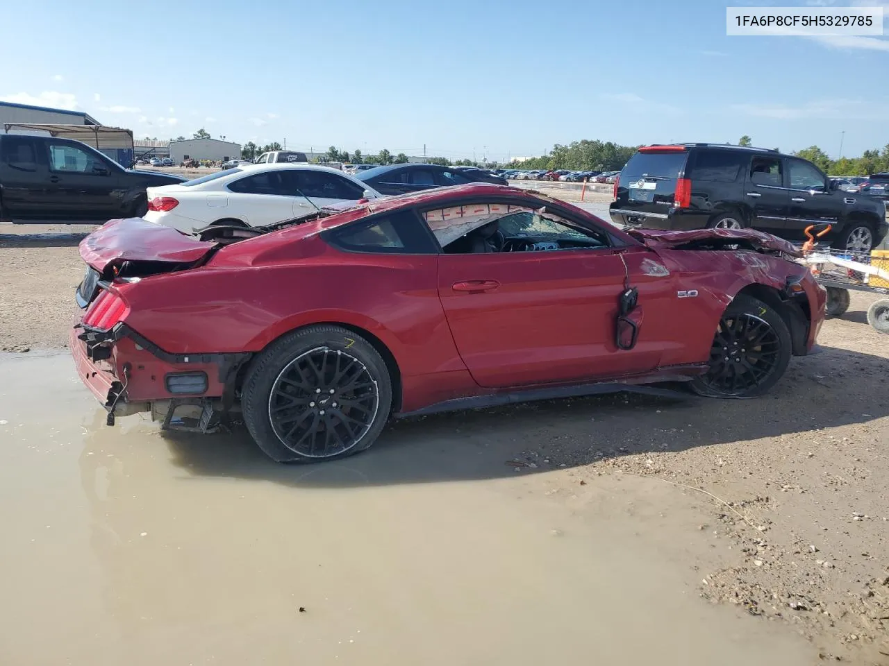 2017 Ford Mustang Gt VIN: 1FA6P8CF5H5329785 Lot: 73052894