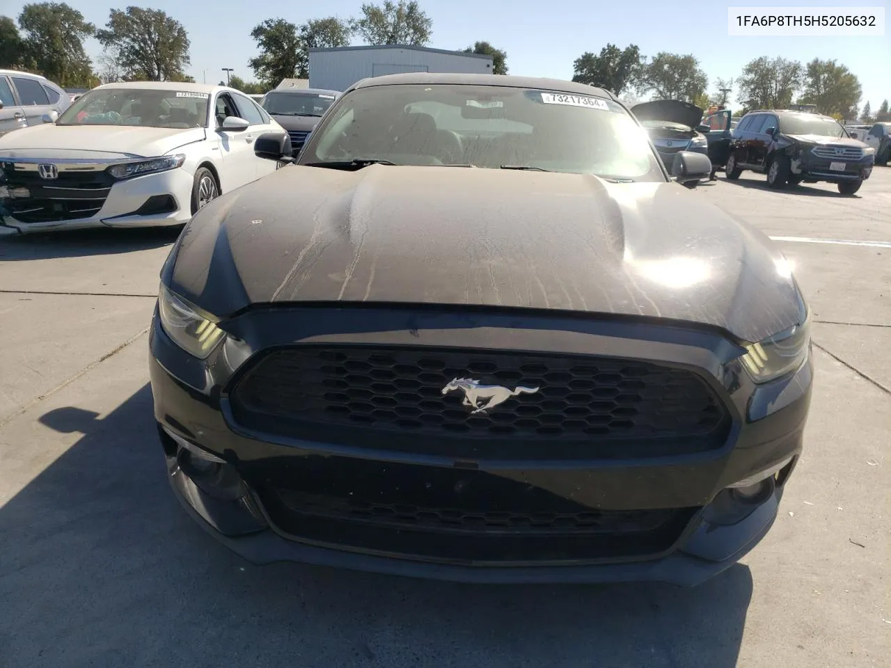 2017 Ford Mustang VIN: 1FA6P8TH5H5205632 Lot: 73217364