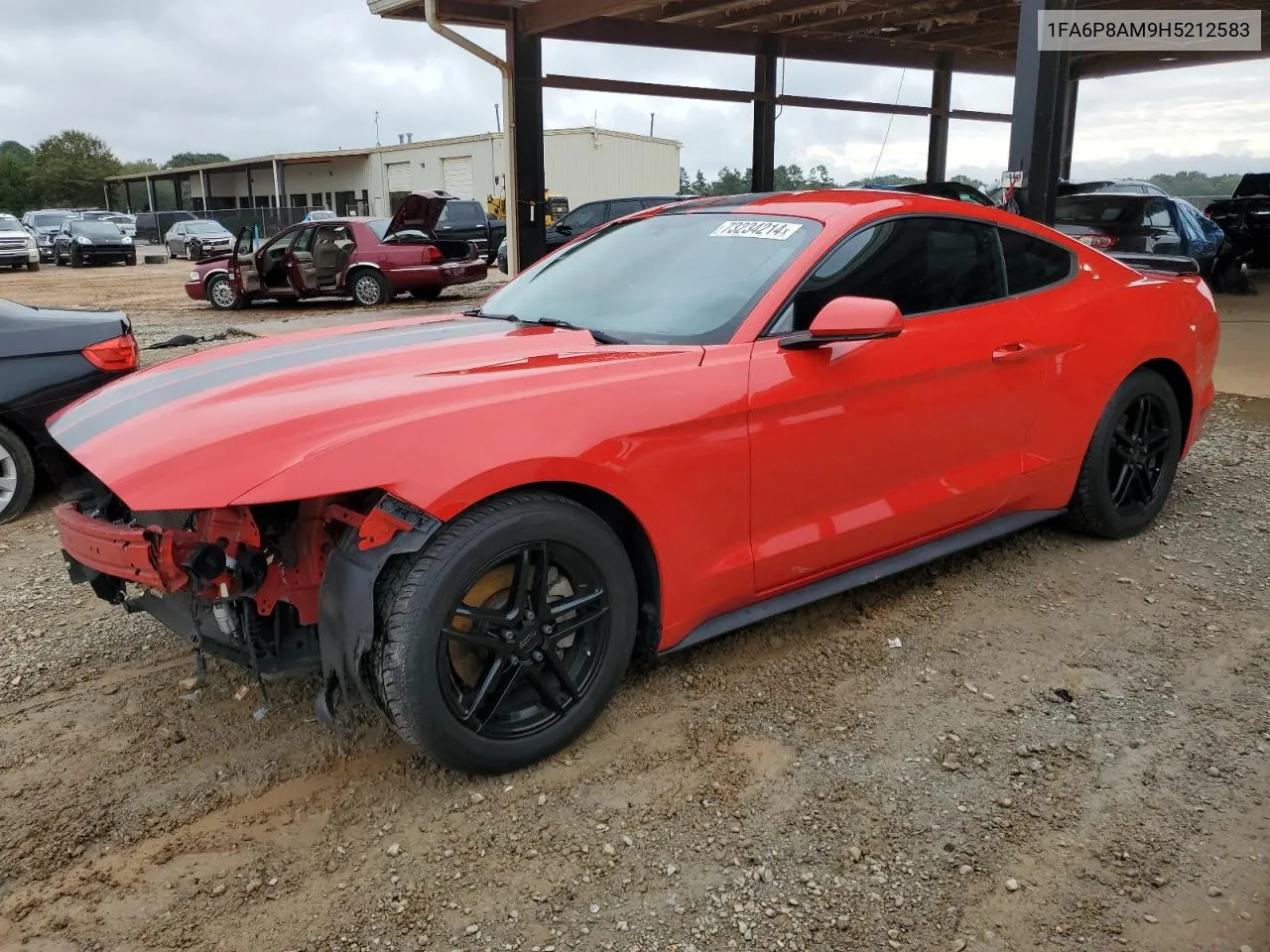 2017 Ford Mustang VIN: 1FA6P8AM9H5212583 Lot: 73234214