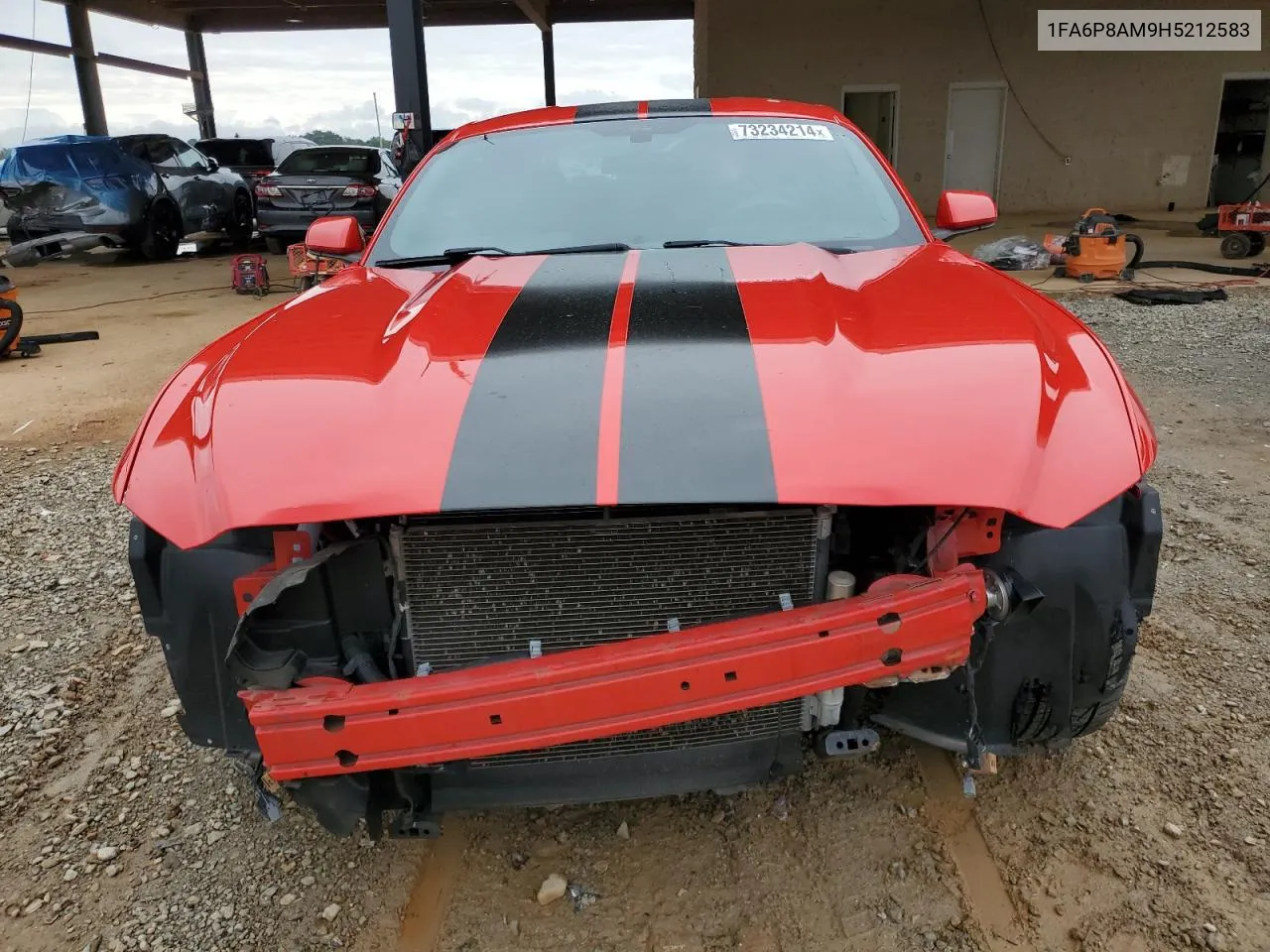 2017 Ford Mustang VIN: 1FA6P8AM9H5212583 Lot: 73234214