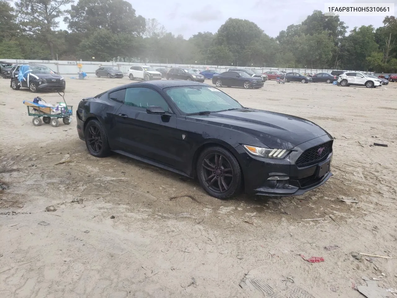 2017 Ford Mustang VIN: 1FA6P8TH0H5310661 Lot: 73246394