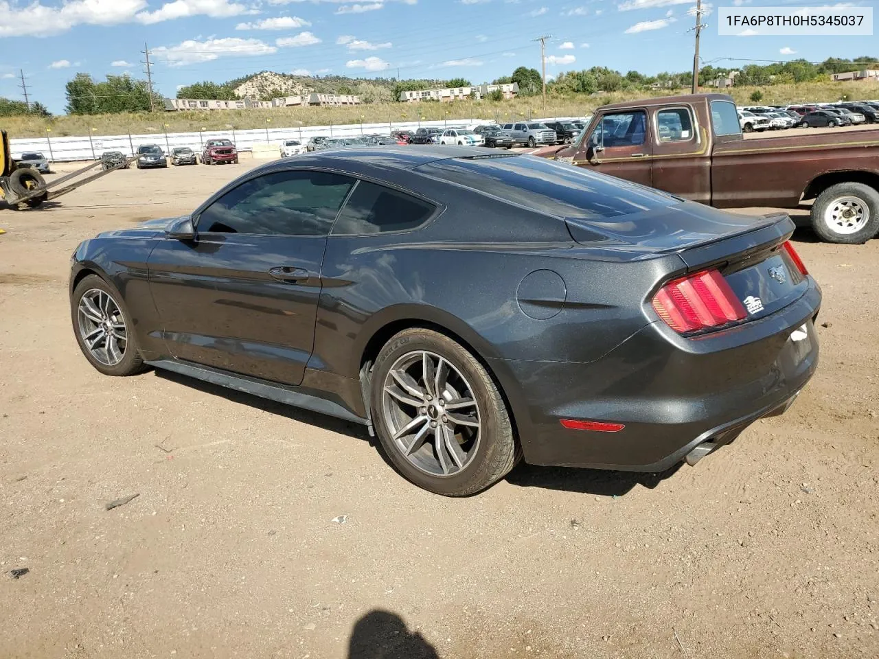 2017 Ford Mustang VIN: 1FA6P8TH0H5345037 Lot: 73470514