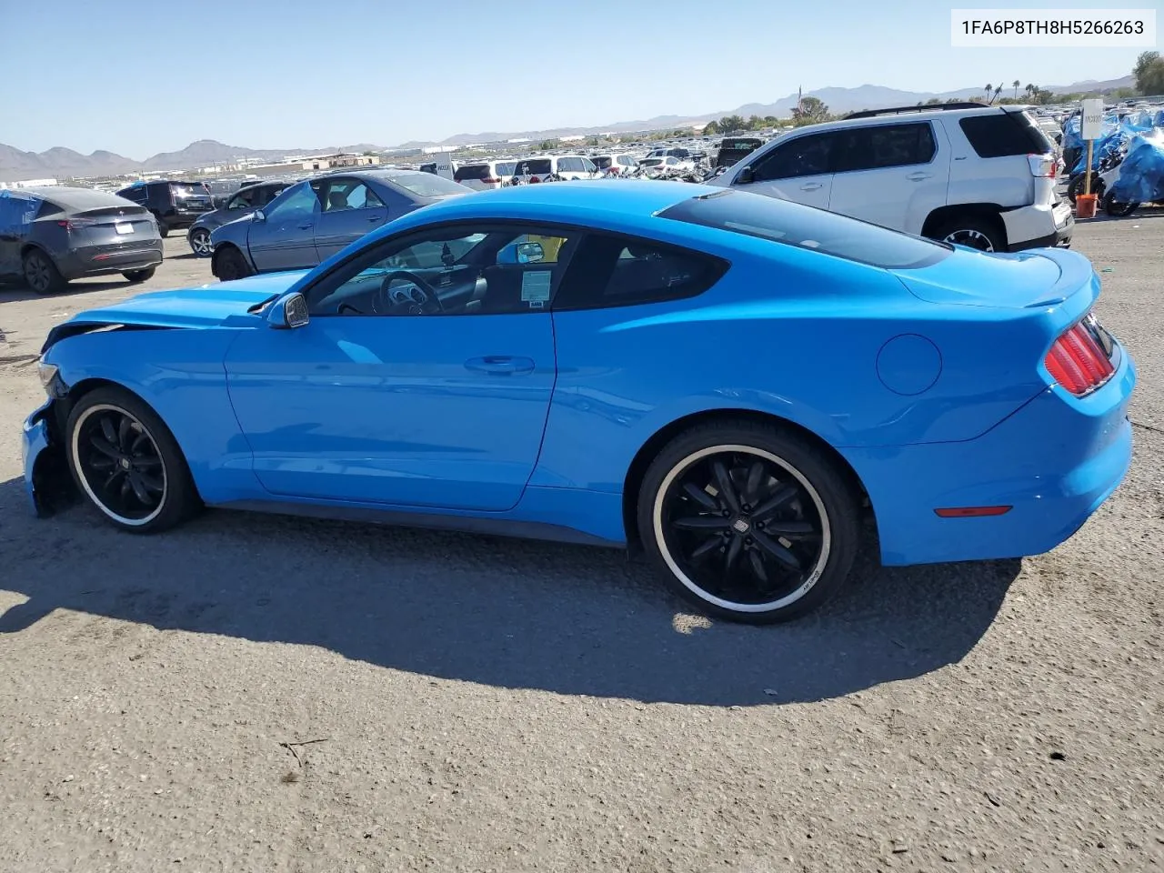 2017 Ford Mustang VIN: 1FA6P8TH8H5266263 Lot: 73800104