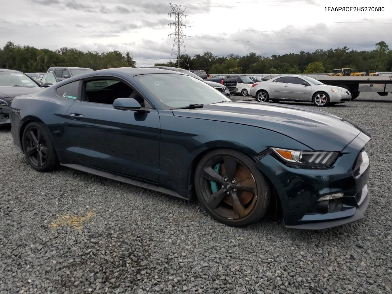 2017 Ford Mustang Gt VIN: 1FA6P8CF2H5270680 Lot: 73865604