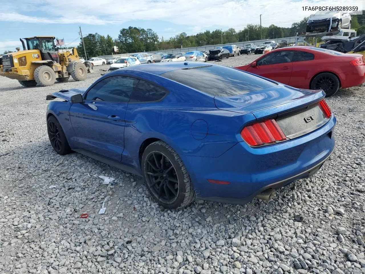 2017 Ford Mustang Gt VIN: 1FA6P8CF6H5289359 Lot: 73970664